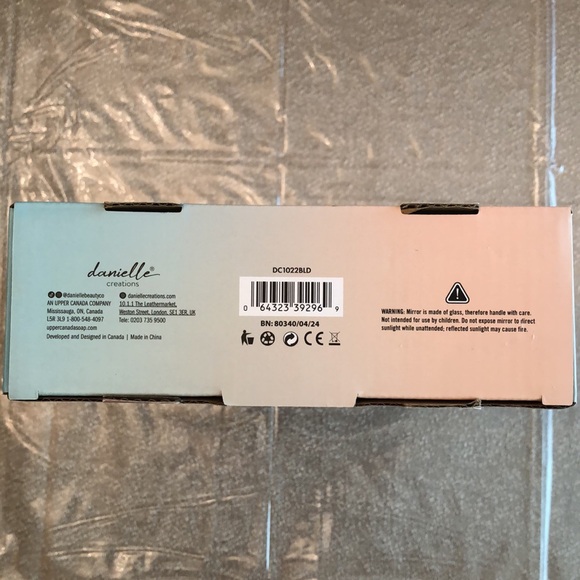 DANIELLE CREATIONS, L.E.D Vanity Mirror with Accessory Tray - Picture 11 of 12